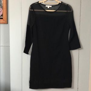 Piperlime dress with sheer panels